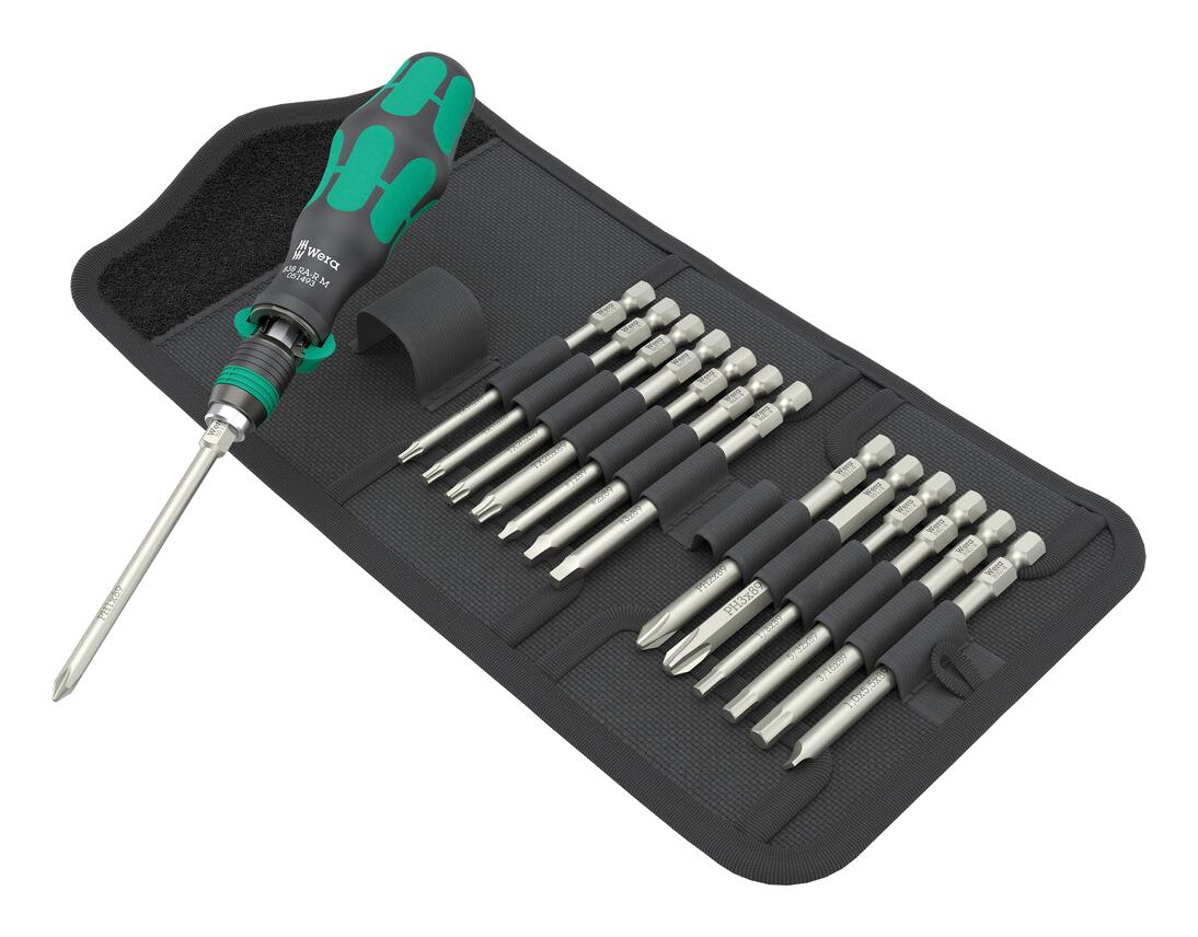 Wera 05051066001 Screwdriver Set, 15Pc