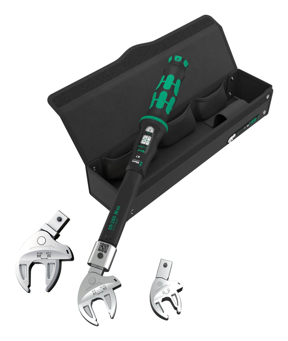 Wera 05136076001 Torque Wrench Set, Heat Pump/ac, 4Pc