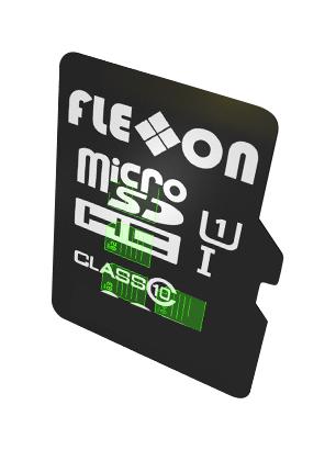 Flexxon Fdmm016Gmg-Xr00 Microsd Card, 16Gb, Mlc, Gold Grd