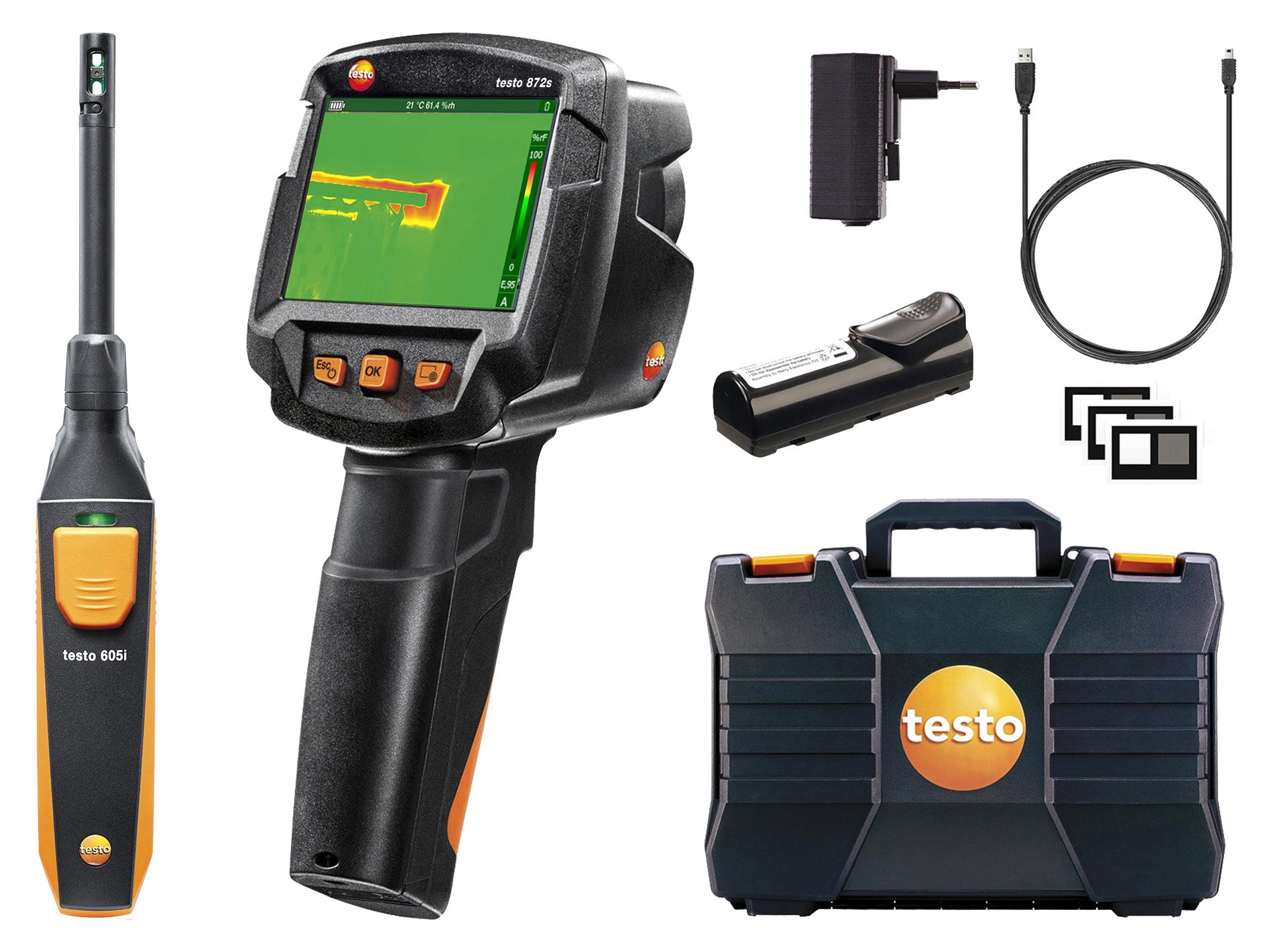 Testo 0560 8726 Thermal Imager, 320 X 240, 500mm