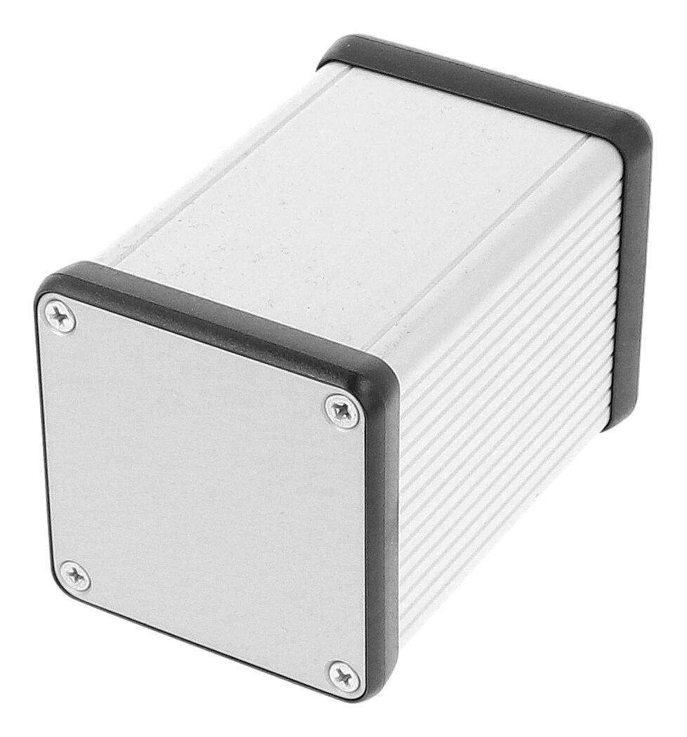 Hammond 1455Cs801 Enclosure, Small, Aluminium, Clear