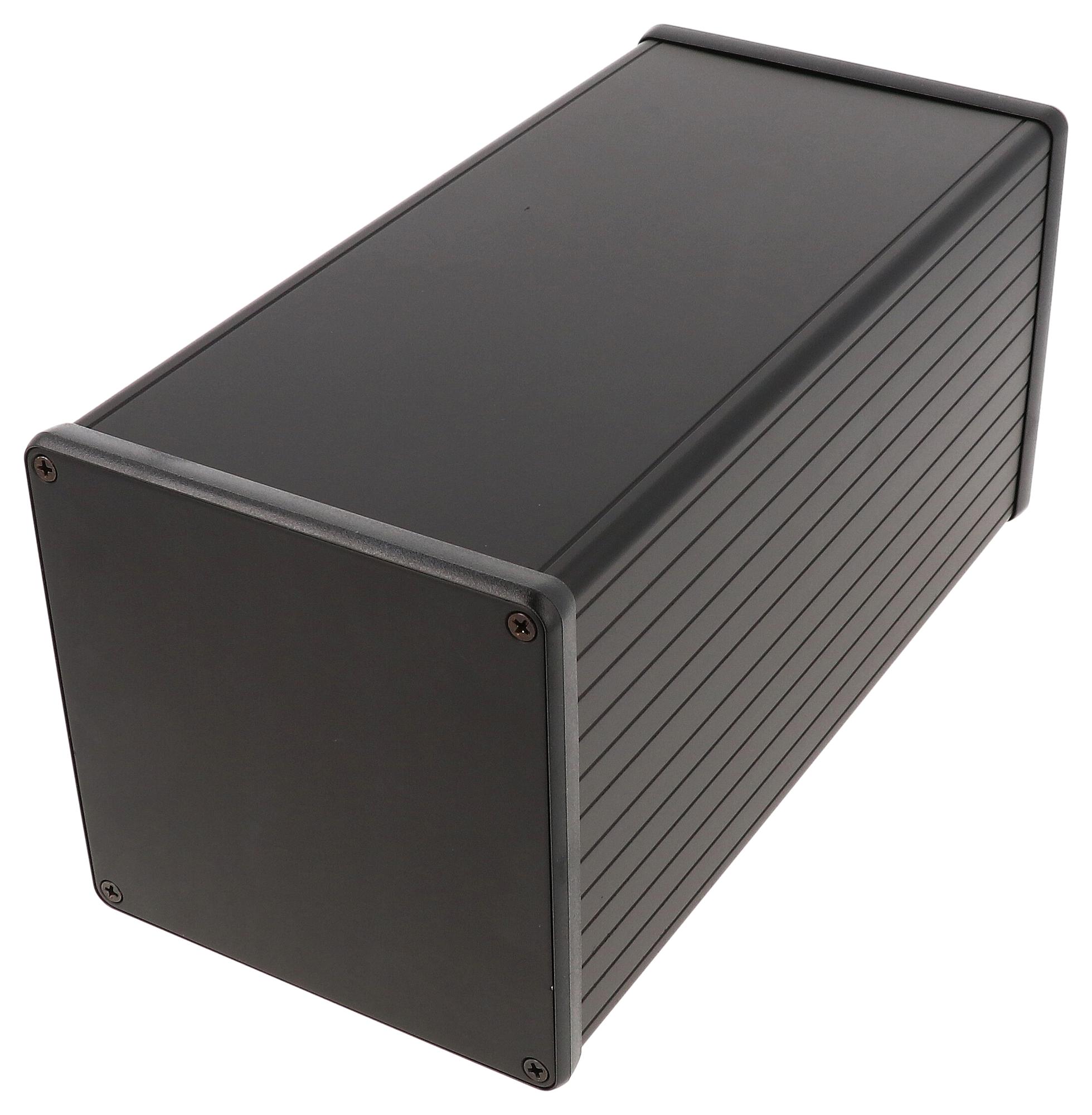 Hammond 1455Ns2201Bk Enclosure, Small, Aluminium, Black