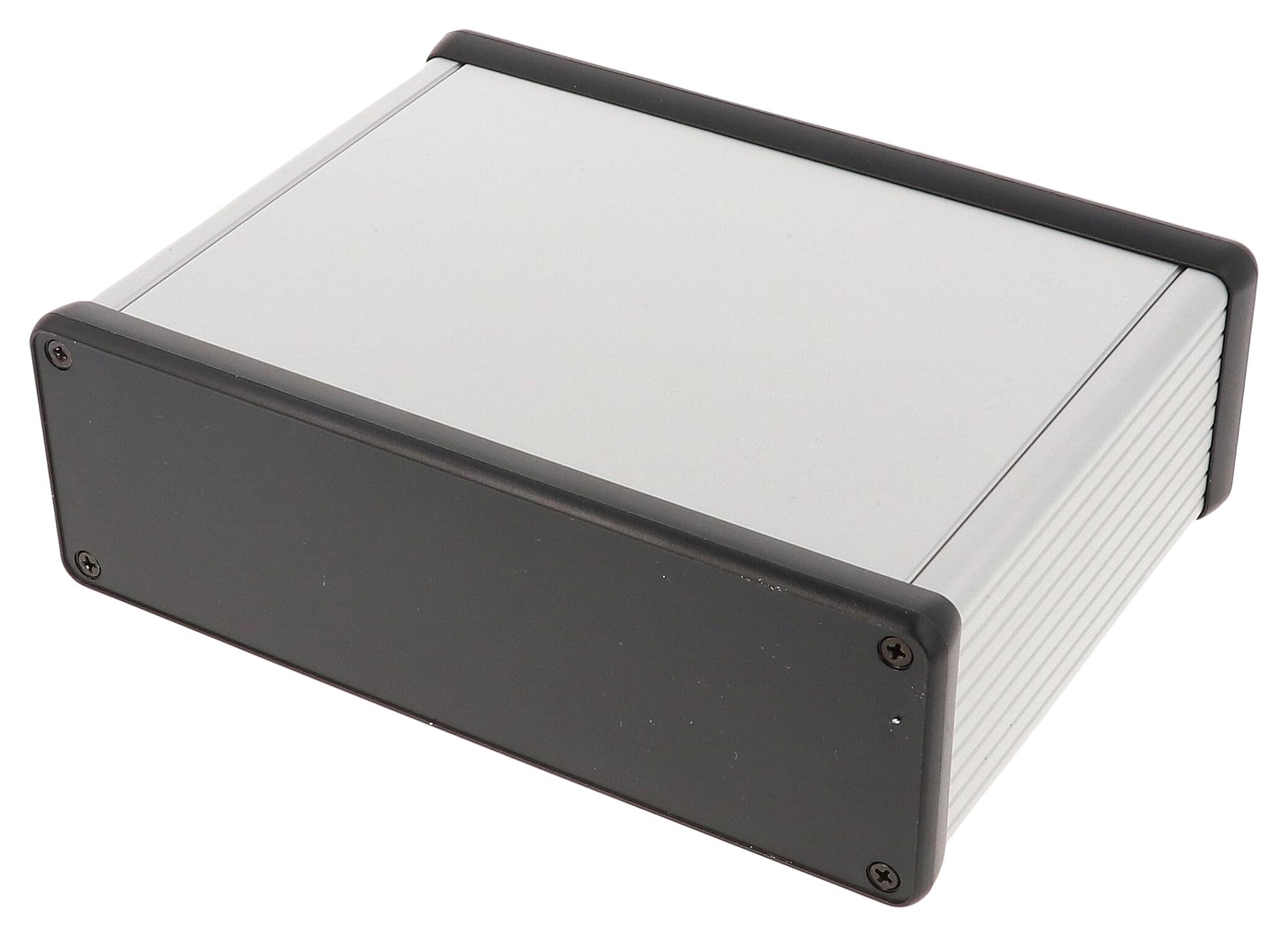 Hammond 1455T1202 Enclosure, Small, Aluminium, Clear