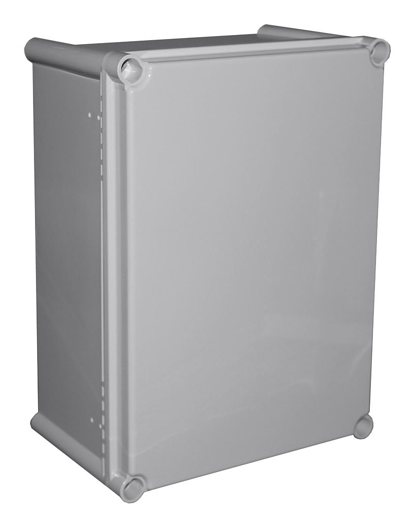 CamdenBoss Chdx7-324 Enclosure, Heavy Duty, Abs, Grey