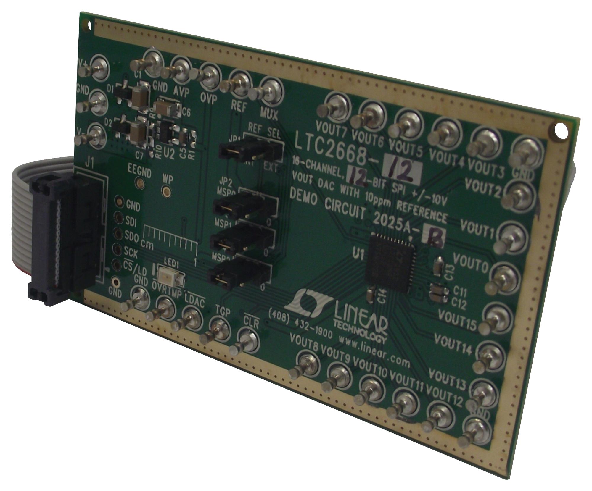 Analog Devices Dc2025A-B Demonstration Board, Dac