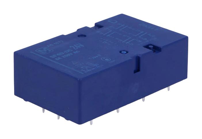 Panasonic Sf4D-Dc12V Safety Relay, 4Pst-No/nc, 6A, 12Vdc, Th