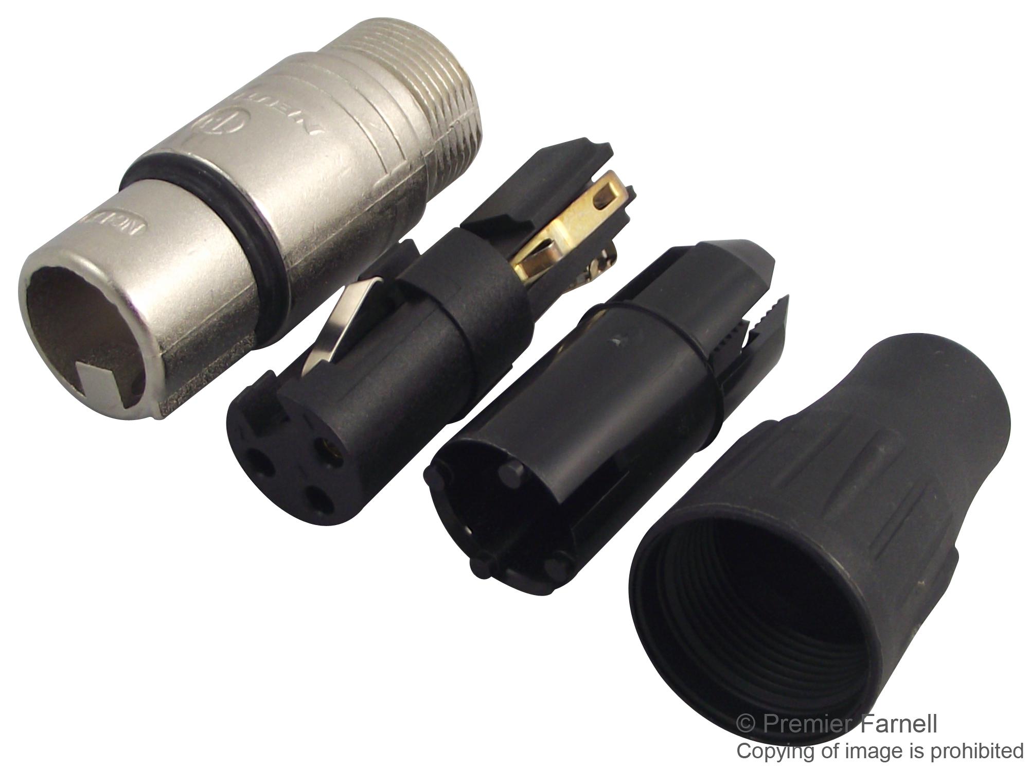 Neutrik Nc3Fxy Socket, Xlr, Idc, Free, 3Pole