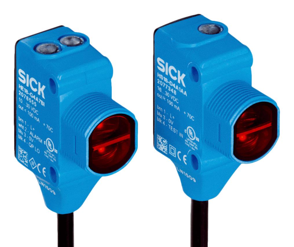 Sick Hse18-A1G2Ba Photoelectric Sensor, 25M, Npn/pnp, 30V