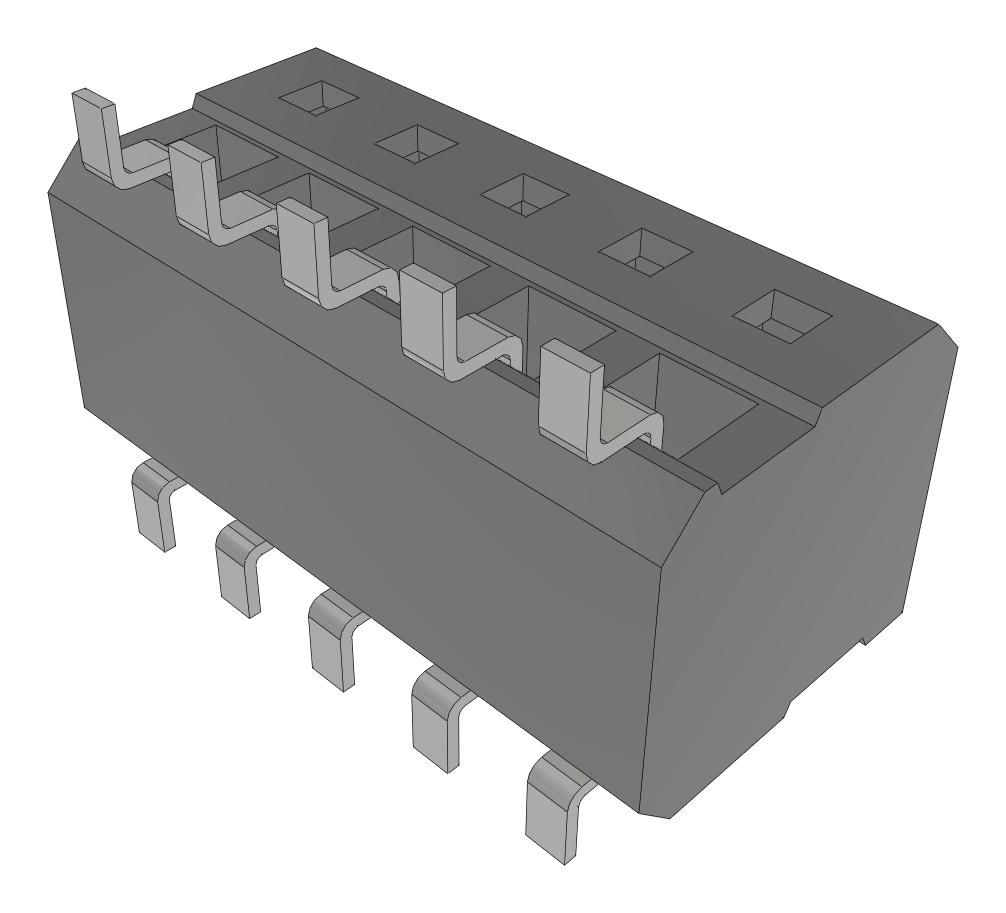 Samtec Clp-105-02-F-Dh-Fr Connector, R/a Rcpt, 10Pos, 2Row, 1.27mm