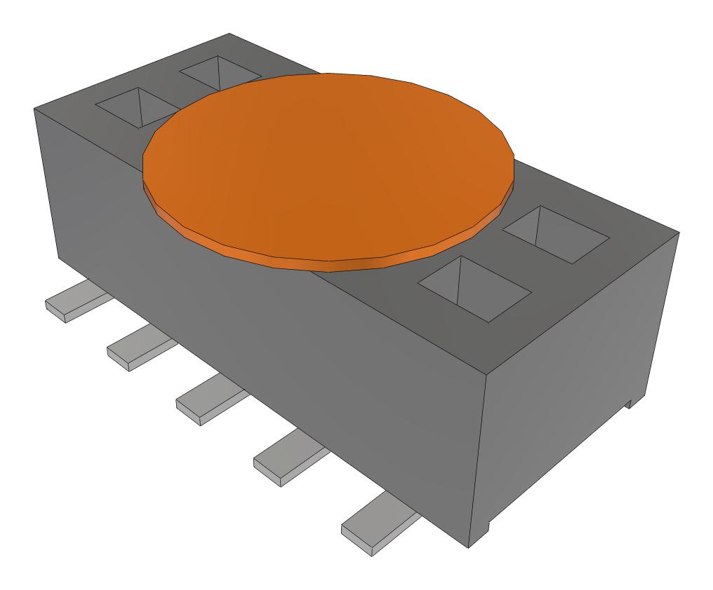 Samtec Clp-105-02-L-D-Be-A-K-Fr Connector, Rcpt, 10Pos, 2Row, 1.27mm