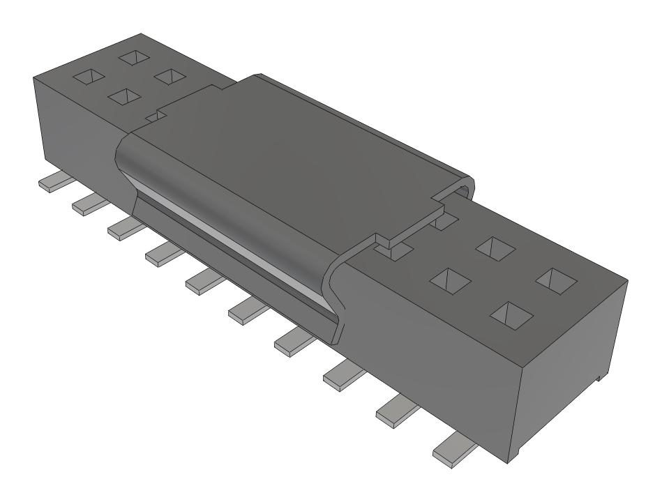 Samtec Clp-110-02-L-D-P-Fr Connector, Rcpt, 20Pos, 2Row, 1.27mm