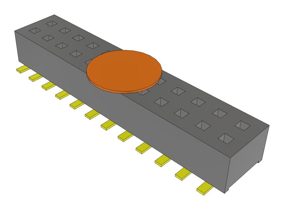 Samtec Clp-112-02-G-D-K-Fr Connector, Rcpt, 24Pos, 2Row, 1.27mm