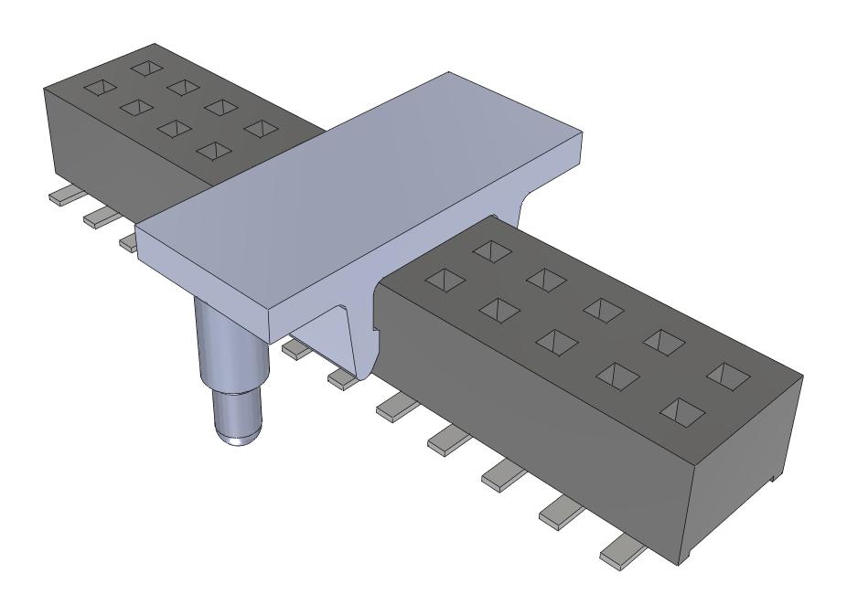 Samtec Clp-113-02-S-D-Pa-Fr Connector, Rcpt, 26Pos, 2Row, 1.27mm