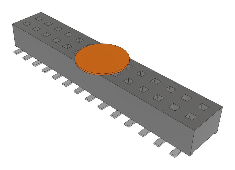 Samtec Clp-114-02-F-D-K-Fr Connector, Rcpt, 28Pos, 2Row, 1.27mm