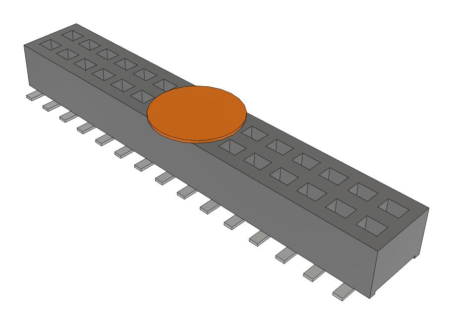 Samtec Clp-115-02-L-D-Be-A-K-Fr Connector, Rcpt, 30Pos, 2Row, 1.27mm