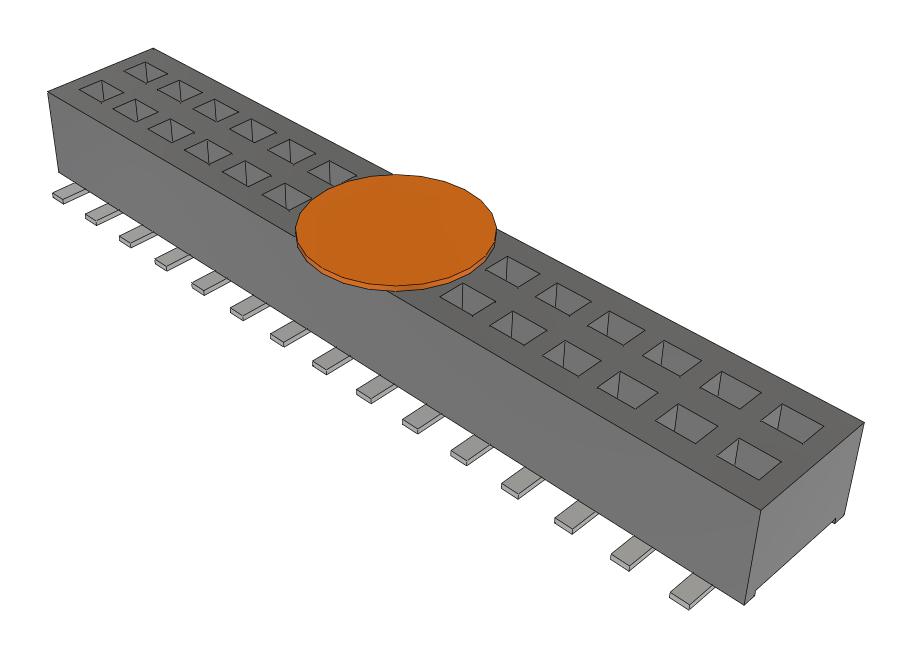 Samtec Clp-115-02-L-D-Be-K-Fr Connector, Rcpt, 30Pos, 2Row, 1.27mm