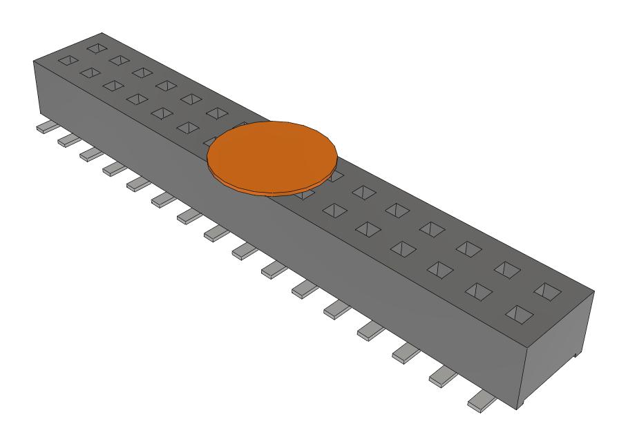 Samtec Clp-116-02-F-D-A-K-Fr Connector, Rcpt, 32Pos, 2Row, 1.27mm