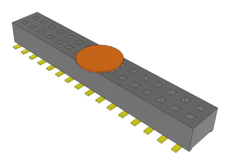 Samtec Clp-116-02-G-D-K-Fr Connector, Rcpt, 32Pos, 2Row, 1.27mm