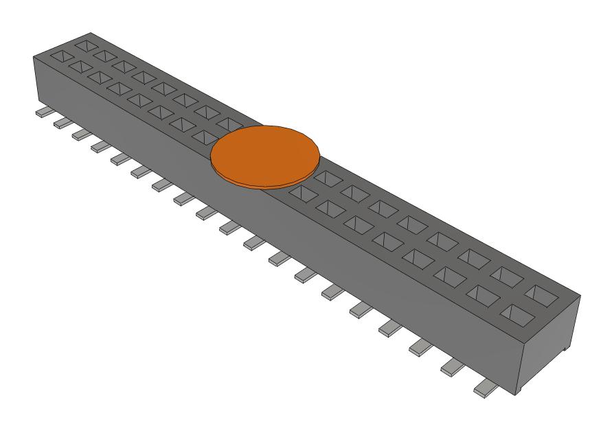 Samtec Clp-119-02-F-D-Be-K-Fr Connector, Rcpt, 38Pos, 2Row, 1.27mm