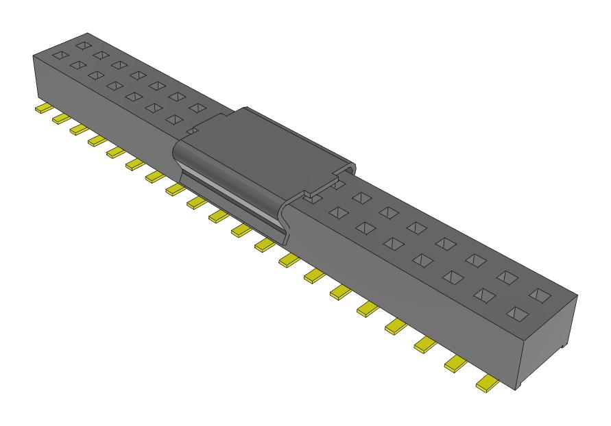 Samtec Clp-120-02-G-D-A-P-Fr Connector, Rcpt, 40Pos, 2Row, 1.27mm