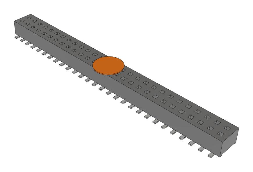 Samtec Clp-128-02-L-D-A-K-Fr Connector, Rcpt, 56Pos, 2Row, 1.27mm