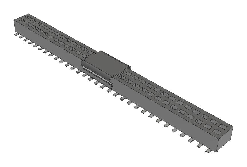 Samtec Clp-131-02-F-D-Be-A-P-Fr Connector, Rcpt, 62Pos, 2Row, 1.27mm