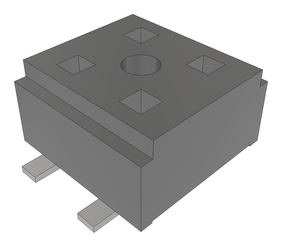 Samtec Clt-102-02-F-D-Fr Connector, Rcpt, 4Pos, 2Row, 2mm