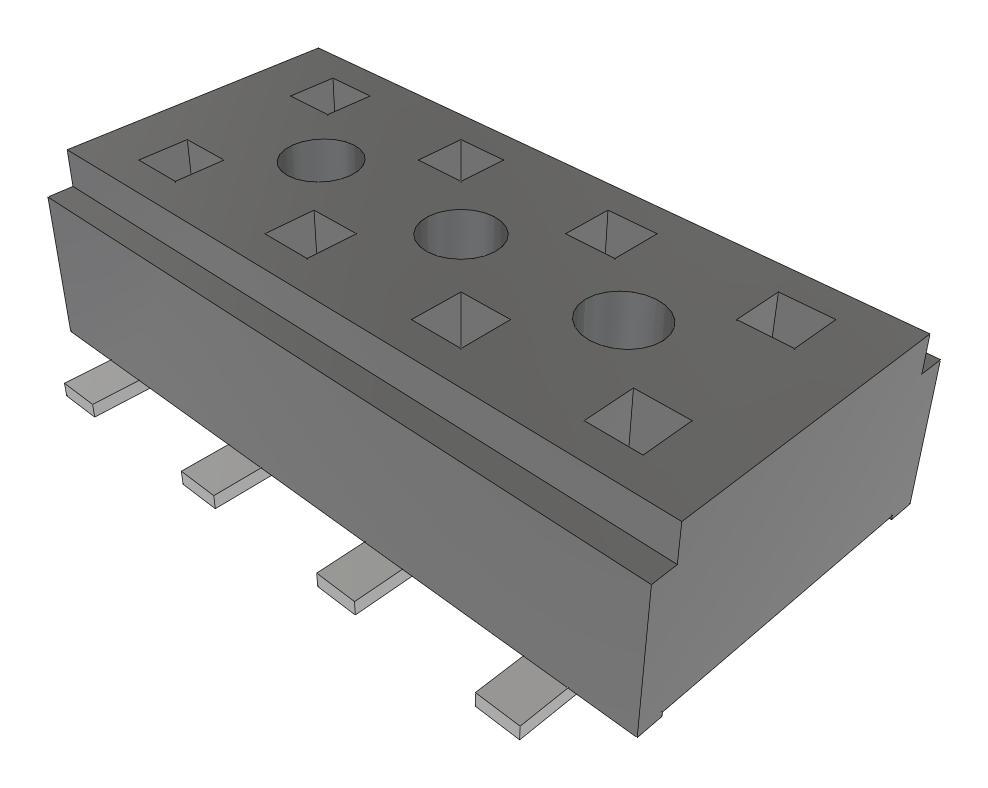 Samtec Clt-104-02-F-D-Fr Connector, Rcpt, 8Pos, 2Row, 2mm