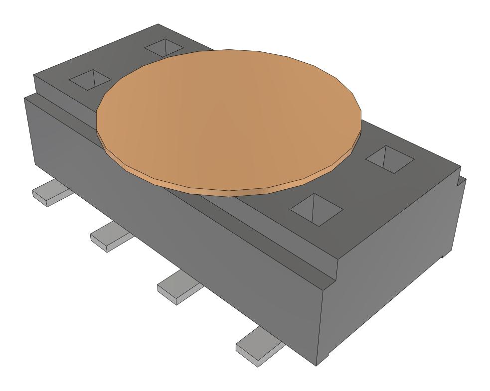 Samtec Clt-104-02-F-D-K-Fr Connector, Rcpt, 8Pos, 2Row, 2mm