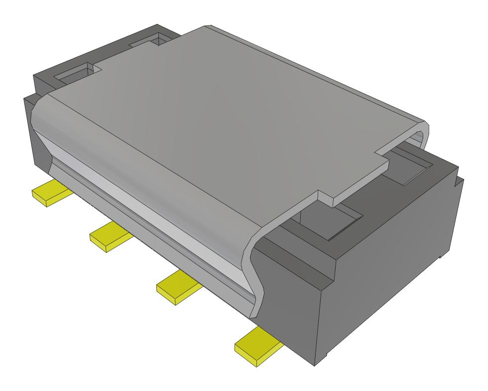 Samtec Clt-104-02-G-D-Be-P-Fr Connector, Rcpt, 8Pos, 2Row, 2mm