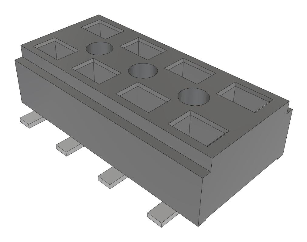 Samtec Clt-104-02-L-D-Be-A-Fr Connector, Rcpt, 8Pos, 2Row, 2mm