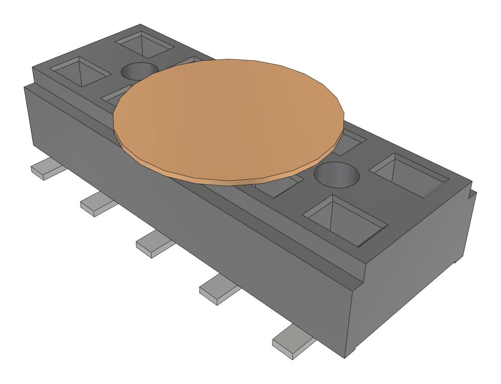 Samtec Clt-105-02-F-D-Be-A-K-Fr Connector, Rcpt, 10Pos, 2Row, 2mm