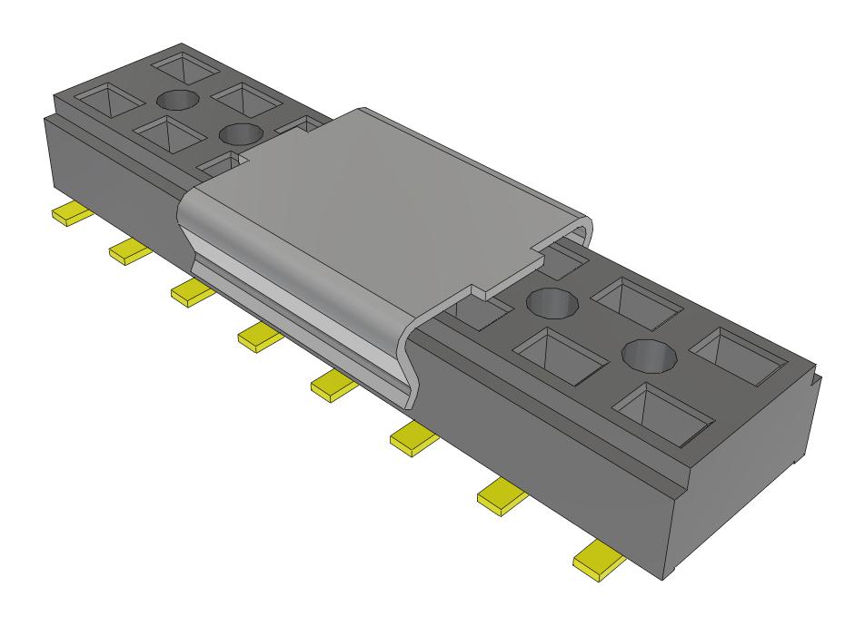 Samtec Clt-108-02-G-D-Be-A-P-Fr Connector, Rcpt, 16Pos, 2Row, 2mm