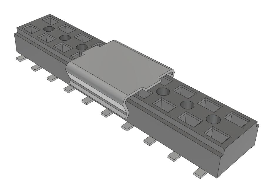 Samtec Clt-110-02-F-D-Be-A-P-Fr Connector, Rcpt, 20Pos, 2Row, 2mm