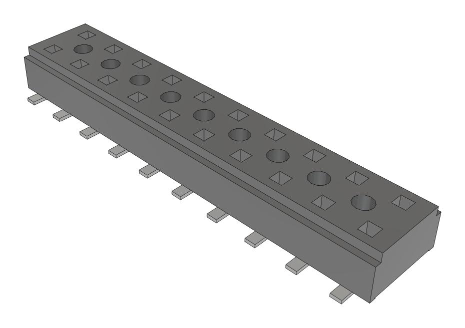 Samtec Clt-110-02-L-D-A-Fr Connector, Rcpt, 20Pos, 2Row, 2mm