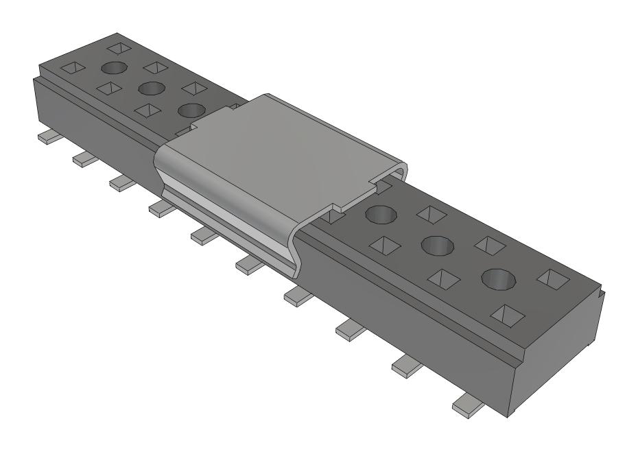 Samtec Clt-110-02-L-D-A-P-Fr Connector, Rcpt, 20Pos, 2Row, 2mm