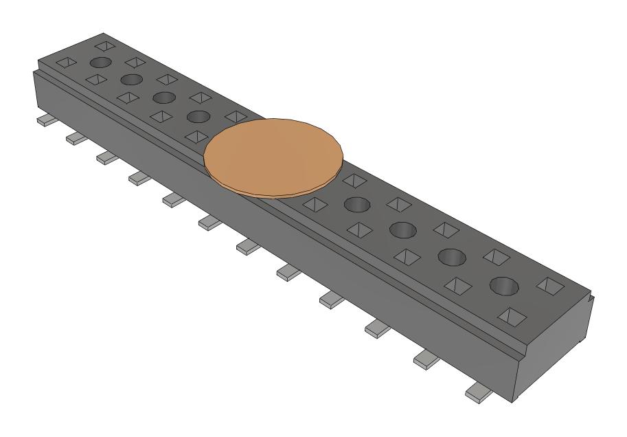 Samtec Clt-112-02-F-D-A-K-Fr Connector, Rcpt, 24Pos, 2Row, 2mm