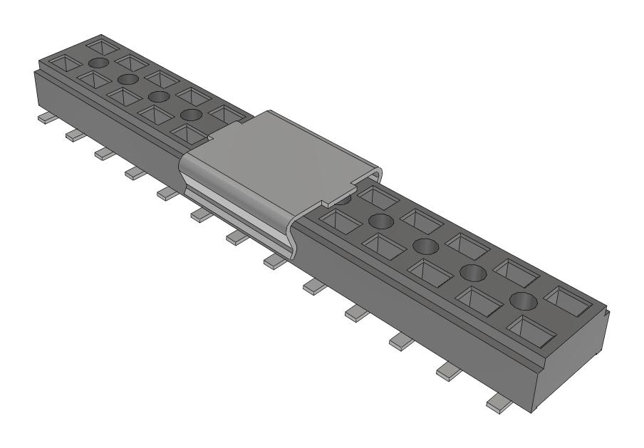 Samtec Clt-113-02-F-D-Be-P-Fr Connector, Rcpt, 26Pos, 2Row, 2mm