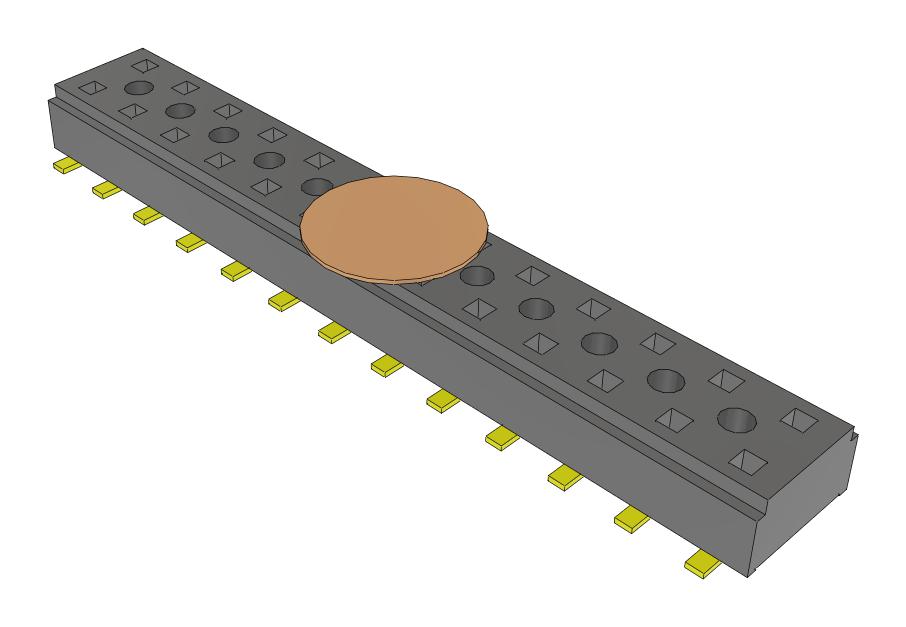 Samtec Clt-113-02-G-D-A-K-Fr Connector, Rcpt, 26Pos, 2Row, 2mm