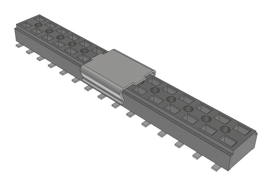 Samtec Clt-115-02-F-D-Be-A-P-Fr Connector, Rcpt, 30Pos, 2Row, 2mm