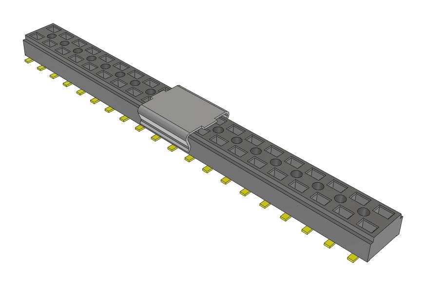 Samtec Clt-120-02-G-D-Be-A-P-Fr Connector, Rcpt, 40Pos, 2Row, 2mm