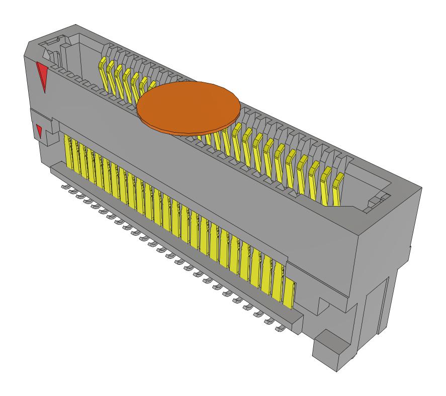 Samtec Erf8-025-09.0-L-Dv-K-Fr Mezzanine Connector, Rcpt, 50P, 2Row, 0.8mm