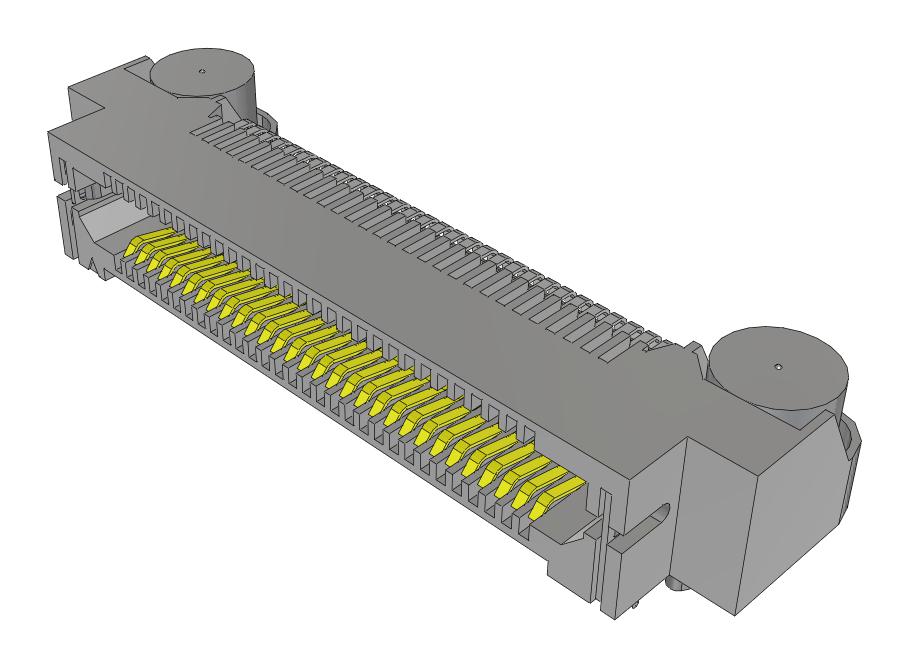 Samtec Erf8-030-01-L-D-Ra-Egp-Fr Mezzanine Connector, R/a Rcpt, 60P, 2R, 0.8mm