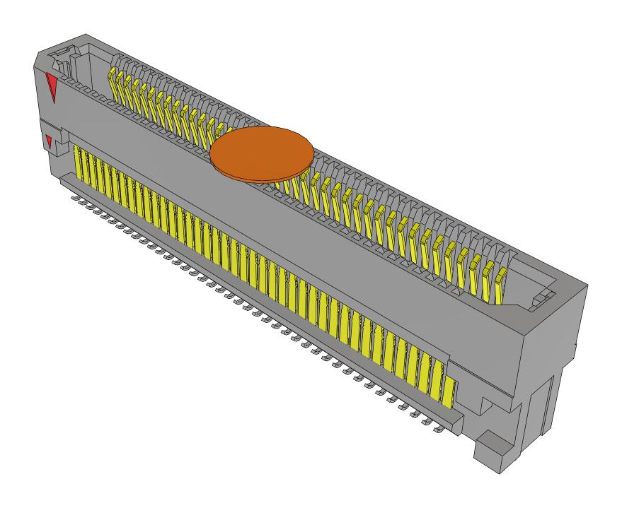 Samtec Erf8-040-09.0-S-Dv-K-Fr Mezzanine Connector, Rcpt, 80P, 2Row, 0.8mm