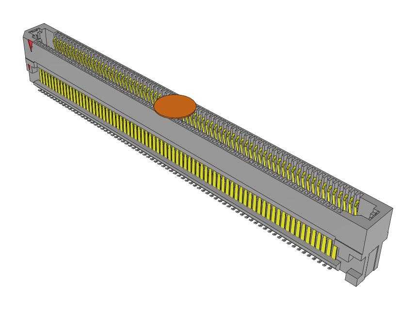 Samtec Erf8-075-09.0-L-Dv-L-K-Fr Mezzanine Connector, Rcpt, 150P, 2Row, 0.8mm