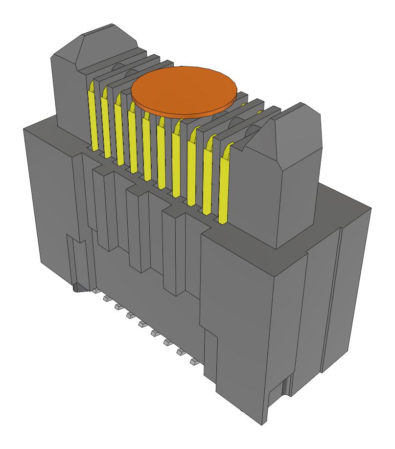 Samtec Erm8-010-08.0-L-Dv-K-Fr Mezzanine Connector, Hdr, 20P, 2R, 0.8mm