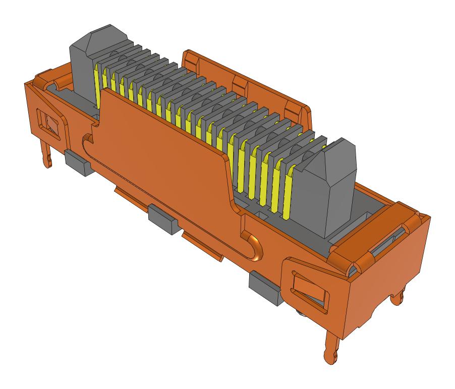 Samtec Erm8-020-05.0-L-Dv-S-Fr Mezzanine Connector, Hdr, 40P, 2R, 0.8mm