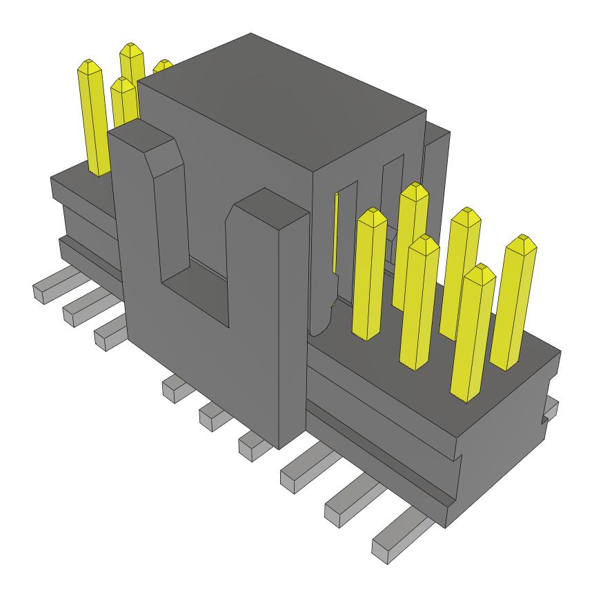 Samtec Ftsh-110-01-F-Dv-007-K-P-Fr Connector, Header, 20Pos, 2Row, 1.27mm, Smt