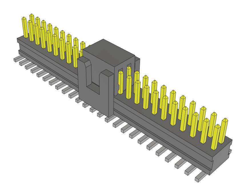 Samtec Ftsh-125-01-F-Dv-K-P-Fr Connector, Header, 50Pos, 2Row, 1.27mm, Smt