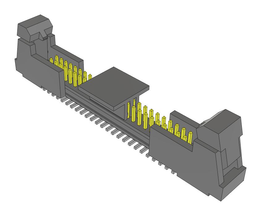 Samtec Ftsh-125-01-L-Dv-Ej-P-Fr Connector, Header, 50Pos, 2Row, 1.27mm, Smt